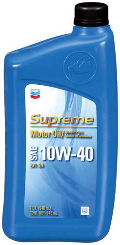 картинка Chevron Supreme Motor Oil SAE 10W-40  q (12) Моторное масло. Артикул: 220059719
