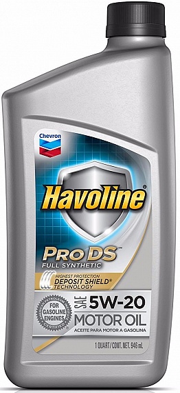 картинка Chevron CHV моторное масло для бензиновых двигателей HAVOLINE PRODS FULL SYNTHETIC 5W-20 (6*946 мл). Моторное масло. Артикул: 223502482