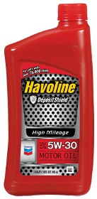 картинка Chevron Havoline High Mileage Motor Oil SAE 5W-20 (6х0.946 л) Моторное масло. Артикул: 223680482